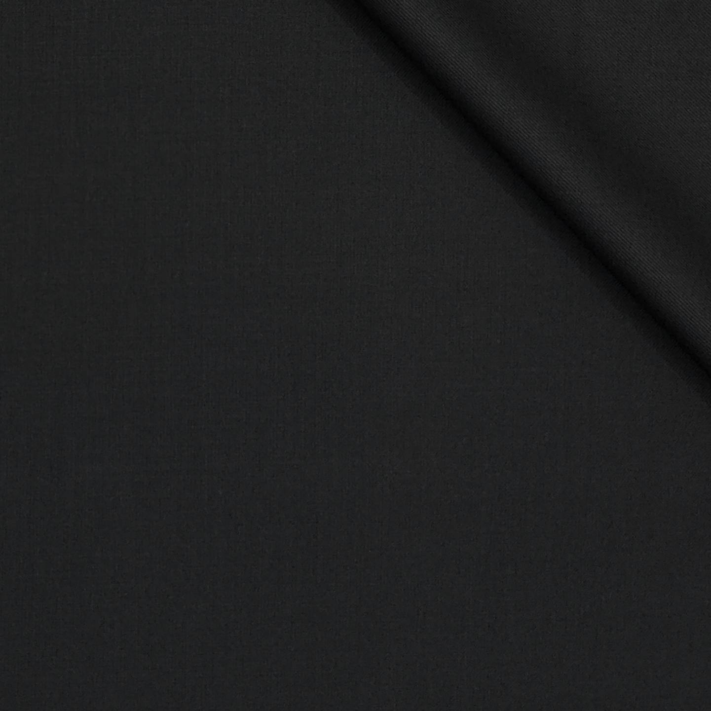 Trouser Fabric Canetti Italy Luxury Stretchable Poly Viscose Plain Colour Dark Taupe Brown